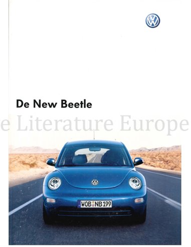 2004 VOLKSWAGEN NEW BEETLE BROCHURE NEDERLANDS