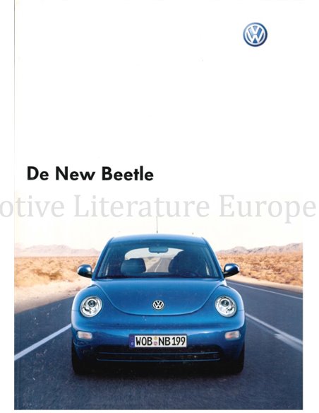 2004 VOLKSWAGEN NEW BEETLE BROCHURE NEDERLANDS
