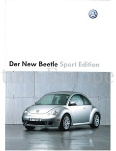 2003 VOLKSWAGEN NEW BEETLE SPORT EDITION BROCHURE GERMAN