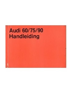 1970 AUDI 60 /  75 /  90 INSTRUCTIEBOEKJE NEDERLANDS