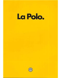 1982 VOLKSWAGEN POLO BROCHURE DUTCH