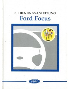 1999 FORD FOCUS INSTRUCTIEBOEKJE DUITS