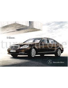 2012 MERCEDES BENZ S KLASSE BROCHURE DUITS