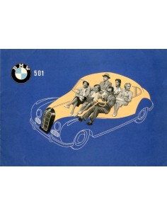 1953 BMW 501 BROCHURE DUITS