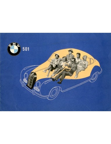 1953 BMW 501 BROCHURE DUITS