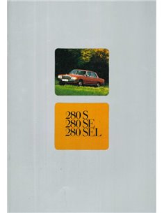 1976 MERCEDES BENZ S CLASS BROCHURE DUTCH