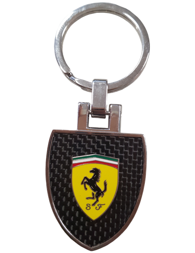 ECHTE FERRARI STEIGEREND PAARD SLEUTELHANGER