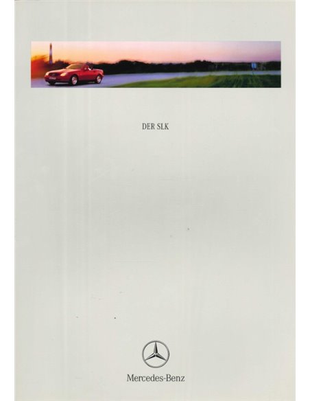 1999 MERCEDES BENZ SLK BROCHURE GERMAN