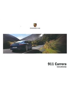 2012 PORSCHE 911 CARRERA OWNERS MANUAL DUTCH