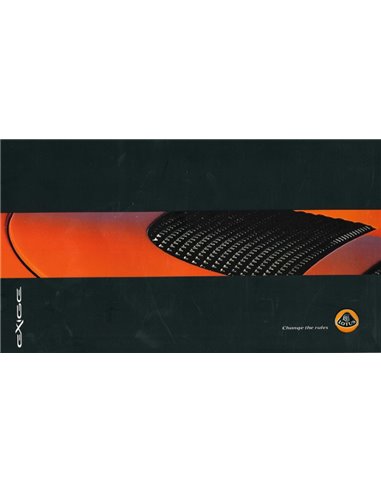 2006 LOTUS EXIGE BROCHURE DUITS