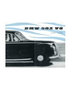 1956 BMW 502 V8 BROCHURE ENGELS