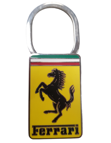 FERRARI A.E LORIOLI MILANO SCHLÜSSELANHÄNGER 70ER JAHRE