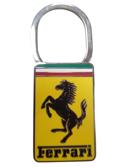 FERRARI A.E LORIOLI MILANO SCHLÜSSELANHÄNGER 70ER JAHRE