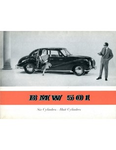 1955 BMW 501 V6 BROCHURE FRANS