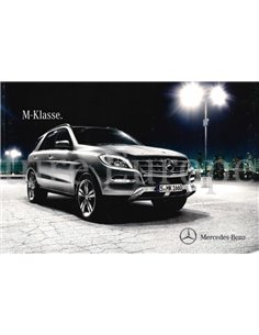 2012 MERCEDES BENZ M KLASSE PROSPEKT NIEDERLÄNDISCH