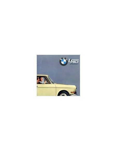 1963 BMW LS LUXUS BROCHURE NEDERLANDS
