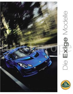 2009 LOTUS EXIGE S PROSPEKT DEUTSCH