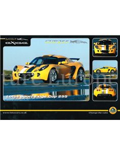 2006 LOTUS EXIGE CUP 255 LEAFLET ENGLISH