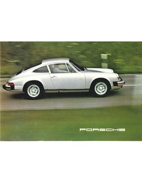 1975 PORSCHE 911 BROCHURE GERMAN