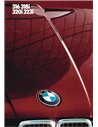 1984 BMW 3 SERIE LIMOUSINE BROCHURE NEDERLANDS