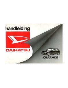1993 DAIHATSU CHARADE INSTRUCTIEBOEKJE NEDERLANDS