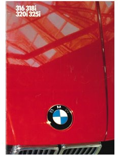 1986 BMW 3ER PROSPEKT NIEDERLÄNDISCH