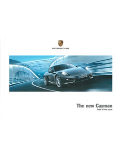 2014 PORSCHE CAYMAN HARDCOVER PROSPEKT ENGLISCH (USA)
