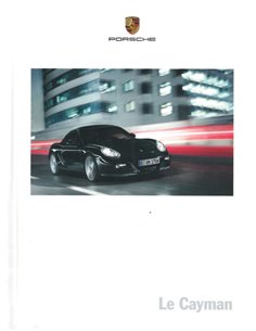 2011 PORSCHE CAYMAN HARDCOVER BROCHURE FRANS