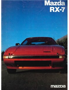 1981 MAZDA RX-7 PROSPEKT NIEDERLÄNDISCH