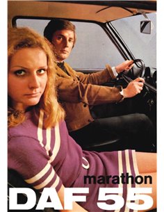 1971 DAF 55 MARATHON BROCHURE DUTCH
