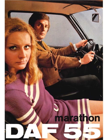 1971 DAF 55 MARATHON BROCHURE DUTCH