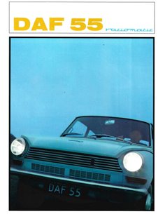 1967 DAF 55 VARIOMATIC BROCHURE DUTCH