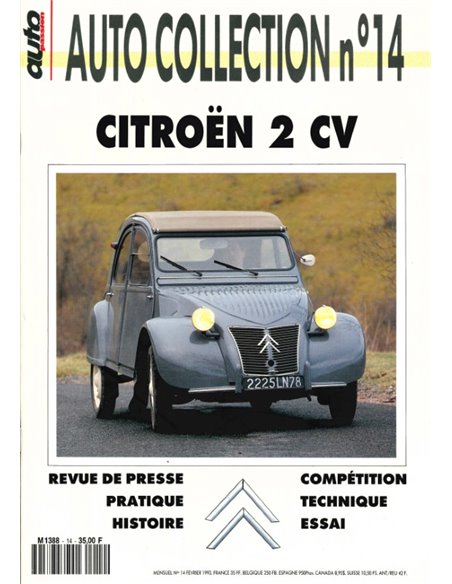 1993 AUTO COLLECTION MAGAZIN 14 FRANZÖSISCH
