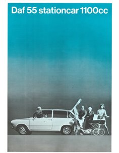 1968 DAF 55 STATIONCAR BROCHURE NEDERLANDS
