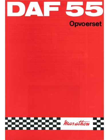 1971 DAF 55 OPVOERSET PROSPEKT NIEDERLÄNDISCH