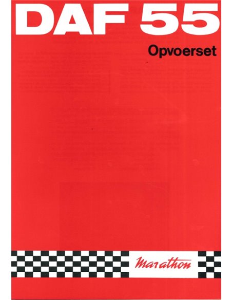 1971 DAF 55 OPVOERSET BROCHURE DUTCH