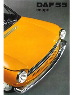 1970 DAF 55 COUPE BROCHURE DUTCH