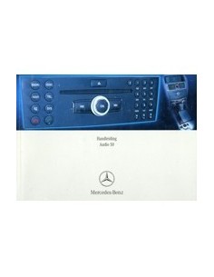 2008 MERCEDES BENZ AUDIO 50 INSTRUCTIEBOEKJE NEDERLANDS