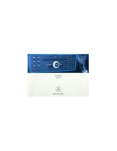 2008 MERCEDES BENZ AUDIO 50 INSTRUCTIEBOEKJE NEDERLANDS
