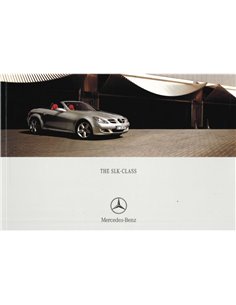 2005 MERCEDES BENZ SLK BROCHURE ENGLISH