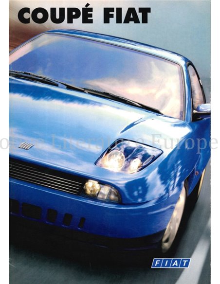 1990 FIAT COUPE PROSPEKT NIEDERLÄNDISCH