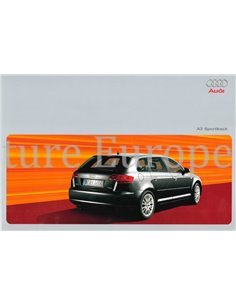2005 AUDI A3 SPORTBACK BROCHURE GERMAN