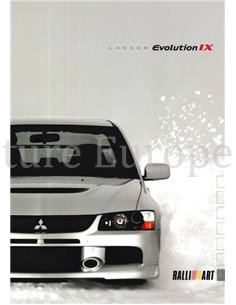 2007 MITSUBISHI LANCER EVOLUTION IX BROCHURE ENGELS