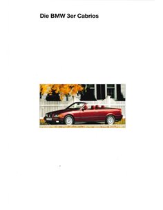 1994 BMW 3 SERIE CABRIOLET BROCHURE DUITS