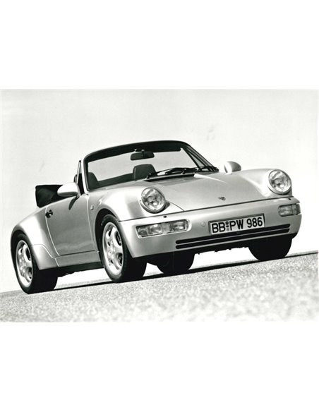 1973 PORSCHE 911 2.7 CARRERA RS PRESS PHOTO