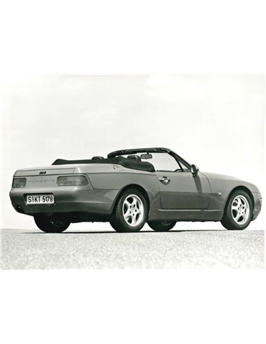 1992 PORSCHE 968 CABRIOLET PRESS PHOTO