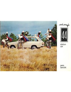 1966 DAF 44 STATIONCAR BROCHURE NEDERLANDS