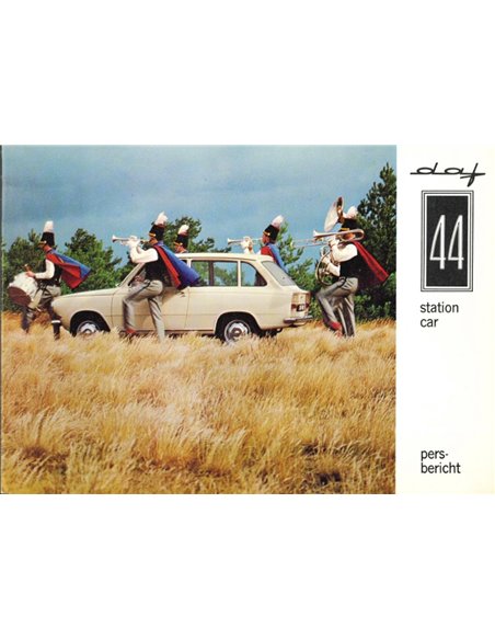 1966 DAF 44 STATIONCAR BROCHURE NEDERLANDS