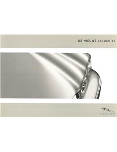 003 JAGUAR XJ BROCHURE NEDERLANDS