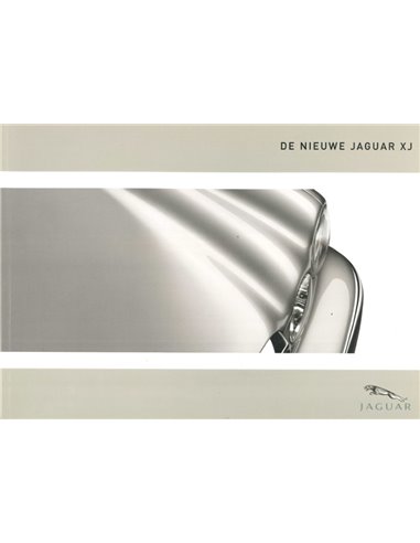 2003 JAGUAR XJ PROSPEKT NIEDERLÄNDISCH
